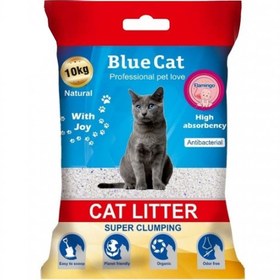 تصویر خاک گربه بلو کت با رایحه پودر بچه ۱۰ کیلوگرم – Blue Cat Flamingo 10kg 