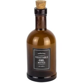 تصویر ظرف روغن مدل استوانه رنگی کد 074 