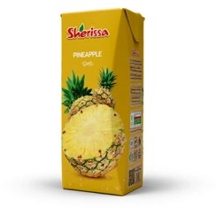 تصویر آبمیوه پاکتی شریسا 200 میلی لیتر با طعم آناناس - باکس 36 عددی Sherissa Single juice with pineapple flavor - box of 36 pieces