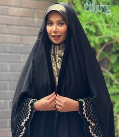 تصویر چادر بولگاری اشرافی تافته 