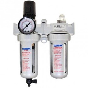 تصویر واحد مراقبت \&quot;1/2 دو قلو سوماک مدل SA-2324 SUMAKE SA-2324 1/2" MINIAIR FILTER; REGULATOR & LUBRICATOR