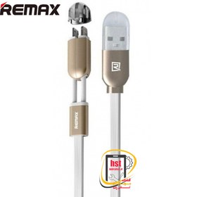 تصویر کابل شارژ مغناطیسی ریمکس remax RC_02T - سفید Remax magnetic High Speed Charger Cable | RC-02T