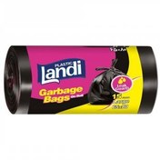تصویر کیسه زباله 15 عددی سایز بزرگ (65x80 سانتی‌متر) لندی - 20 عدد (قیمت هر عدد 72,500 ت) 