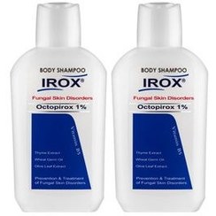 تصویر شامپو بدن ایروکس مدل ضد قارچ حجم 200 میلی لیتر مجموعه 2 عددی 