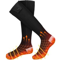 تصویر جوراب گرمایشی شارژی 5 ولت 