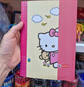 تصویر دفتر مشق ۵۰ برگ طرح کیتی 