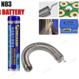 تصویر قیمت و خرید سیم لحیم مکانیک مخصوص باتری مدل MECHANIC N83 MECHANIC N83 solder wire for battery