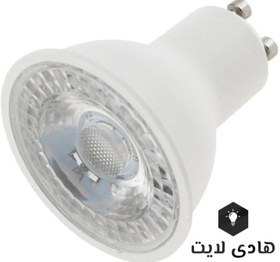 تصویر لامپ هالوژن ال ای دی پایه استارتی (GU10) 7وات 