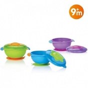 تصویر ظرف غذای کودک چسبانکی درب دار نابی NUBY 