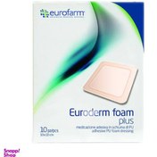 تصویر پانسمان یوروفارم مدل EURODERM FOAM P 10.10 بسته 10 عددی 