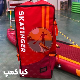 تصویر پدل‌برد Chance برند Skatinger رنگ قرمز 