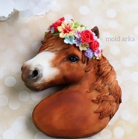 تصویر قالب سیلیکونی اسب کد۳ 