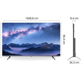 تصویر تلویزیون پاناسونیک 75 اینچ MX740 Panasonic MX740 75 INCH