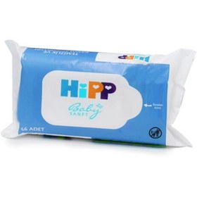 تصویر دستمال مرطوب کودک هیپ مخصوص پوست حساس 52 عددی hipp 