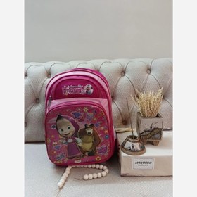 تصویر کیف مدرسه دخترانه عکس دار 