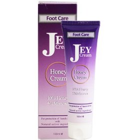 تصویر کرم محافظ پای عسل جی ا Jey Foot Protective Honey Cream 100ml Jey Foot Protective Honey Cream 100ml