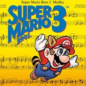 تصویر نت پیانو بازی Super Mario 3 