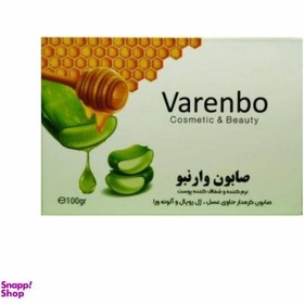 تصویر صابون شستشو وارنبو (Varenbo) مدل کِرِمدار وزن 100 گرم 