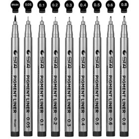 تصویر راپید مشکی STA سایز 0.5 