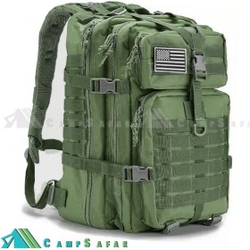 تصویر کوله پشتی تاکتیکال برزنتی 51 لیتری 51 liter canvas tactical backpack