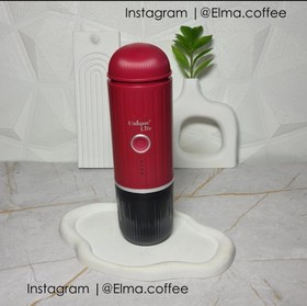 تصویر اسپرسوساز شارژی مسافرتی برند یونیک لایف - مشکی Coffee maker