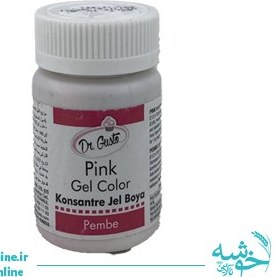 تصویر رنگ ژله ای صورتی 100 گرمی دکتر گوستو ترک DR.GUSTO 