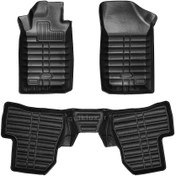 تصویر کفپوش سه بعدی پژو 206 اکونومی بابل کارپت 