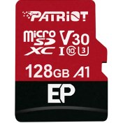 تصویر کارت حافظه Patriot EP 128GB کارت حافظه Micro SD,Micro SDXC پتریوت مدل EP V30 کلاس 10 استاندارد UHS-I A1 ظرفیت 128GB لیتر ظرفیت 128GB