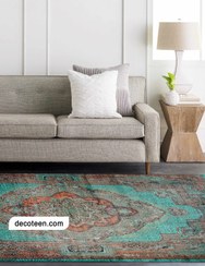 تصویر فرش ابریشم ماشینی کد ۱۵۵۷ ابعاد ۲۲۵*۱۴۰ / جنس ابریشم فرش مثل ابریشم طبیعی از هر طرف ک نگاه کنید حالت مات و براقی دارد