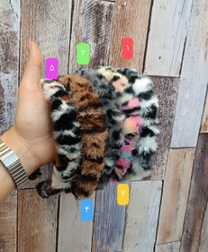 تصویر تل مو پولیشی - آبی 