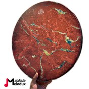 تصویر دف کودک شاهو طرح چهارفصل قرمز 