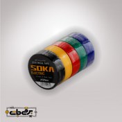 تصویر چسب برق سوکا soka pvc insulation electrical tape soka