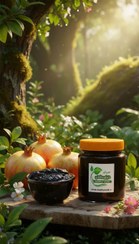 تصویر رب انار گوشتی ملس خانگی 500 گرم 