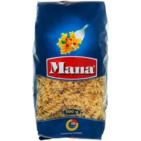 تصویر ماکارونی فرمی روتینی کوچک مانا مقدار 500 گرم Mana Rotini small 500 g