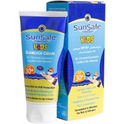 تصویر کرم ضد آفتاب SPF30 مخصوص کودکان سان سیف 