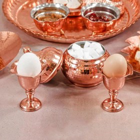 تصویر جا تخم مرغی مسی 