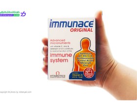 تصویر قرص ایمیونیس ویتابیوتیکس ۳۰ عددی مکمل غذایی کمک‌کننده به تقویت سیستم ایمنی و بهبود سلامت ا Vitabiotics Immunace 30 Tabs Vitabiotics Immunace 30 Tabs