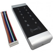 تصویر درب بازکن کارتی و رمزی لمسی 12ولت 125KHZ L8 