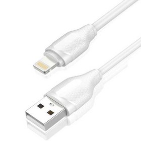 تصویر کابل 2 متری Lightning الدینیو LS372 LDNIO LS372 USB To Lightning High Speed 2m Cable