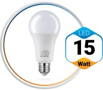 تصویر لامپ ال ای دی حبابی 15 وات پرشین نور 