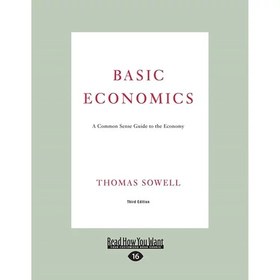 تصویر کتاب زبان اصلی Basic Economics اثر Thomas Sowell انتشارات ReadHowYouWant 