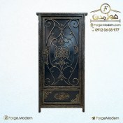 تصویر درب فرفورژه فلزی افراب کد 99103 