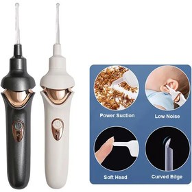 تصویر گوش پاک کن شارژی DF-686 electric light emitting ear spoon model DF-686