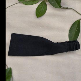 تصویر هد بند مخمل کبریتی 