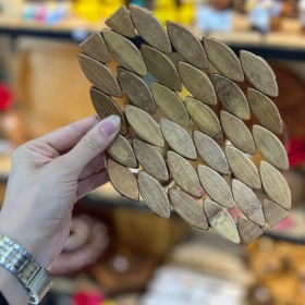 تصویر زیر دیگی چوبی لوزی 