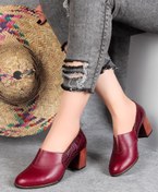 تصویر کفش زنانه تمام چرم کد 11020 