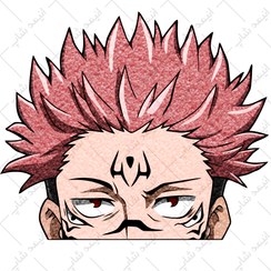 تصویر راگ تافتینگ انیمه طرح سوکونا 