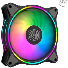 تصویر فن کیس کولر مستر MASTERFAN MF120 HALO ARGB Cooler Master MASTERFAN MF120 HALO