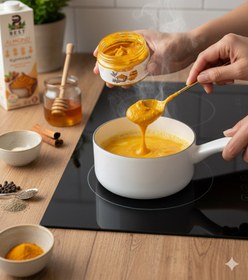 تصویر خمیر زردچوبه تازه 