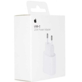 تصویر شارژر آیفون 20 وات، USB c کیفیت عالی 